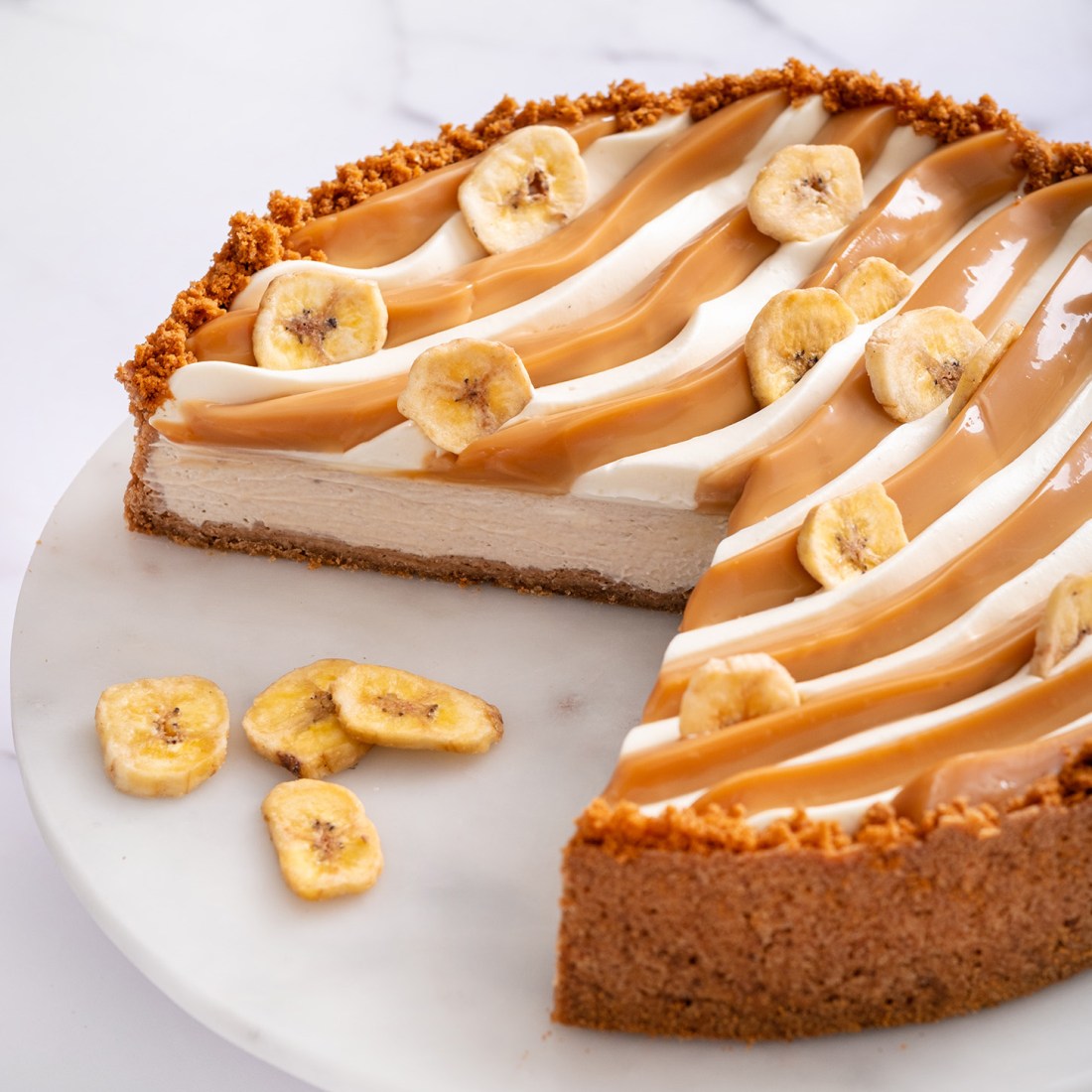 Banofee cheesecake Ollies